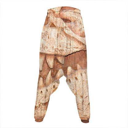 T-Rex Fossil Print Hammer Pants