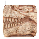 T-Rex Fossil Print Hand Towel