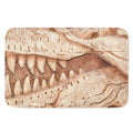 T-Rex Fossil Print Indoor Door Mat