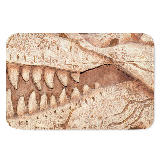 T-Rex Fossil Print Indoor Door Mat