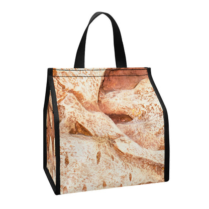 T-Rex Fossil Print Insulated Lunch Tote