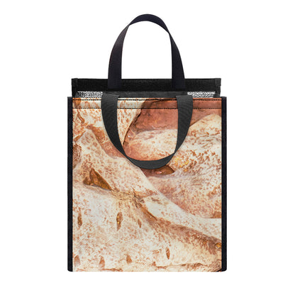 T-Rex Fossil Print Insulated Lunch Tote