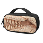 T-Rex Fossil Print Insulin Cooler Travel Case