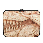 T-Rex Fossil Print Laptop Sleeve