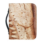 T-Rex Fossil Print Leather Bible Cover