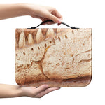 T-Rex Fossil Print Leather Bible Cover