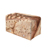 T-Rex Fossil Print Leather Tissue Box Cover