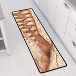 T-Rex Fossil Print Long Kitchen Mat