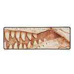 T-Rex Fossil Print Long Kitchen Mat