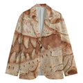 T-Rex Fossil Print Men's Blazer