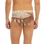 T-Rex Fossil Print Men's Briefs