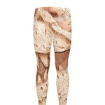 T-Rex Fossil Print Men's leggings