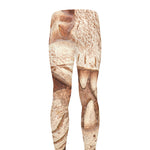 T-Rex Fossil Print Men's leggings
