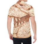T-Rex Fossil Print Men's Shirt