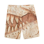 T-Rex Fossil Print Men's Sports Shorts