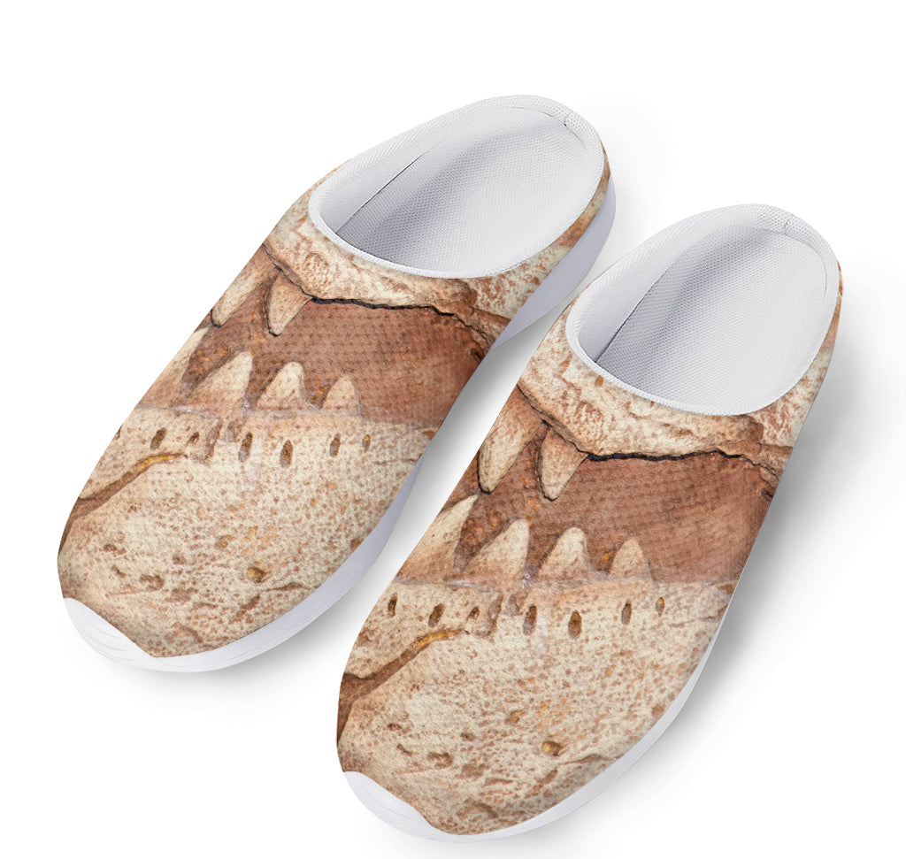 T-Rex Fossil Print Mesh Casual Shoes