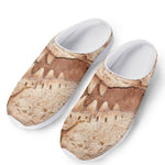 T-Rex Fossil Print Mesh Casual Shoes