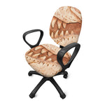 T-Rex Fossil Print Office Chair Cover