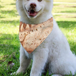 T-Rex Fossil Print Over The Collar Dog Bandana