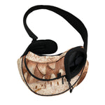 T-Rex Fossil Print Pet Sling Carrier