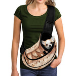 T-Rex Fossil Print Pet Sling Carrier