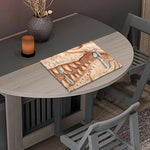 T-Rex Fossil Print Placemat