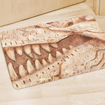 T-Rex Fossil Print Polyester Doormat