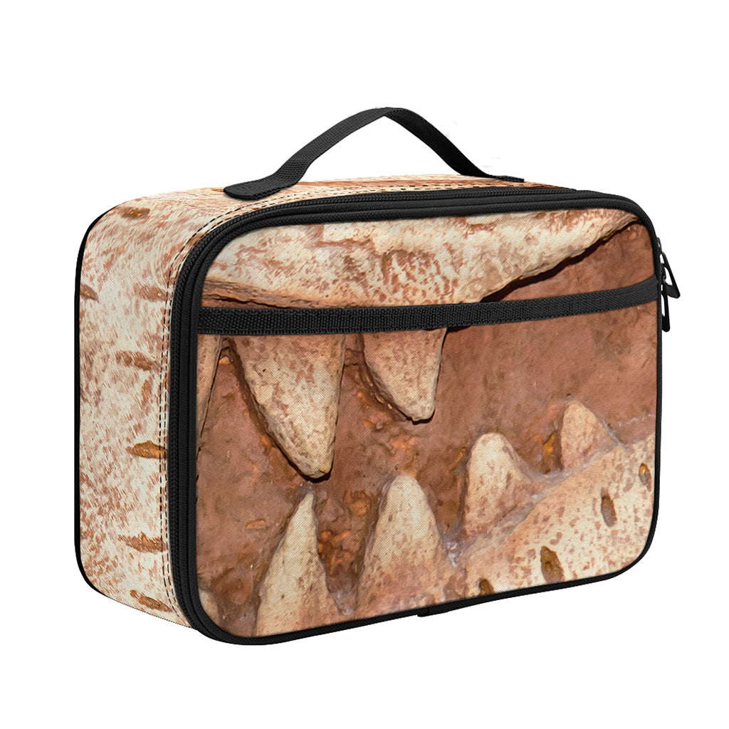 T-Rex Fossil Print Portable Lunch Bag