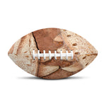 T-Rex Fossil Print Rugby Ball