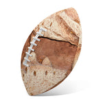 T-Rex Fossil Print Rugby Ball