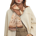 T-Rex Fossil Print Scarf