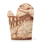 T-Rex Fossil Print Single Oven Mitt