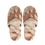 T-Rex Fossil Print Slippers