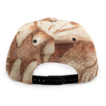 T-Rex Fossil Print Snapback Cap