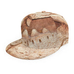 T-Rex Fossil Print Snapback Cap
