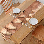 T-Rex Fossil Print Table Runner