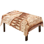 T-Rex Fossil Print Tablecloth