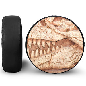 T-Rex Fossil Print Tire Cover