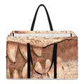 T-Rex Fossil Print Utility Tote Bag