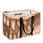 T-Rex Fossil Print Utility Tote Bag