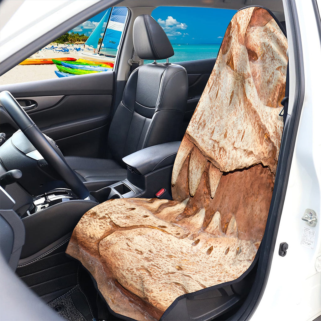 T-Rex Fossil Print Waterproof Car Seat Cover