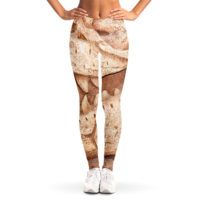 T-Rex Fossil Print Women's Leggings
