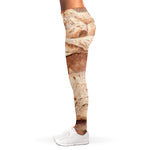 T-Rex Fossil Print Women's Leggings