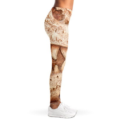 T-Rex Fossil Print Women's Leggings