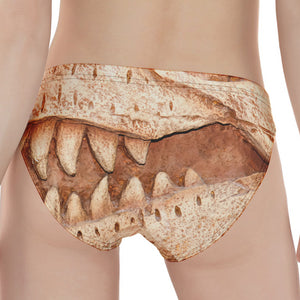 T-Rex Fossil Print Women's Panties