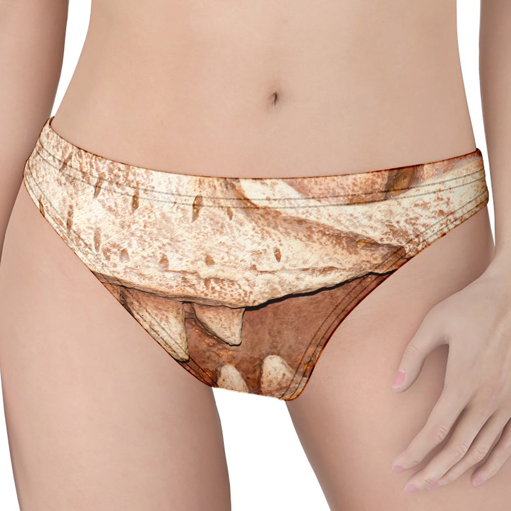 T-Rex Fossil Print Women's Thong