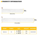 Yellow Brown Giraffe Pattern Print Table Runner