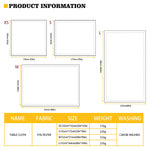 Cute Popcorn Box Pattern Print Tablecloth