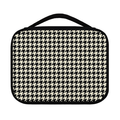 Tan And Black Houndstooth Pattern Print Classic Bible Case