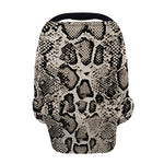 Tan And Black Snakeskin Print Baby Seat Cover